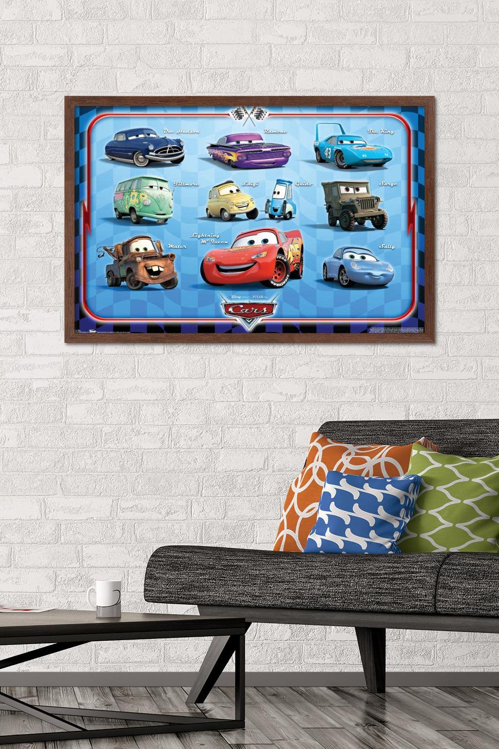 Amazon.com: Trends International Disney Pixar Cars - Group Wall